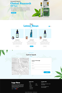 Hosting Company Layout Preview